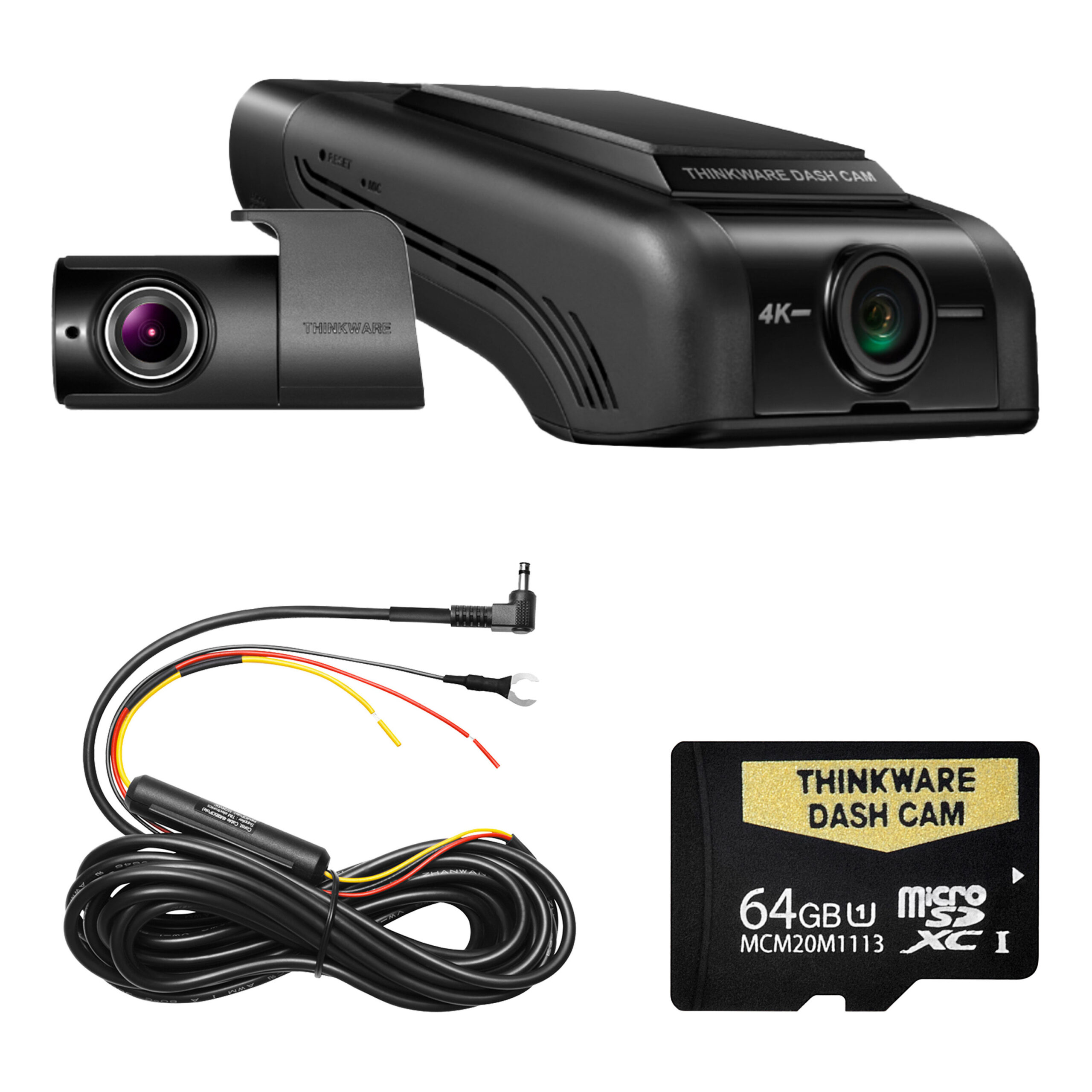 Thinkware U1000 Plus 4K Front & Rear Dash Cam - 64GB